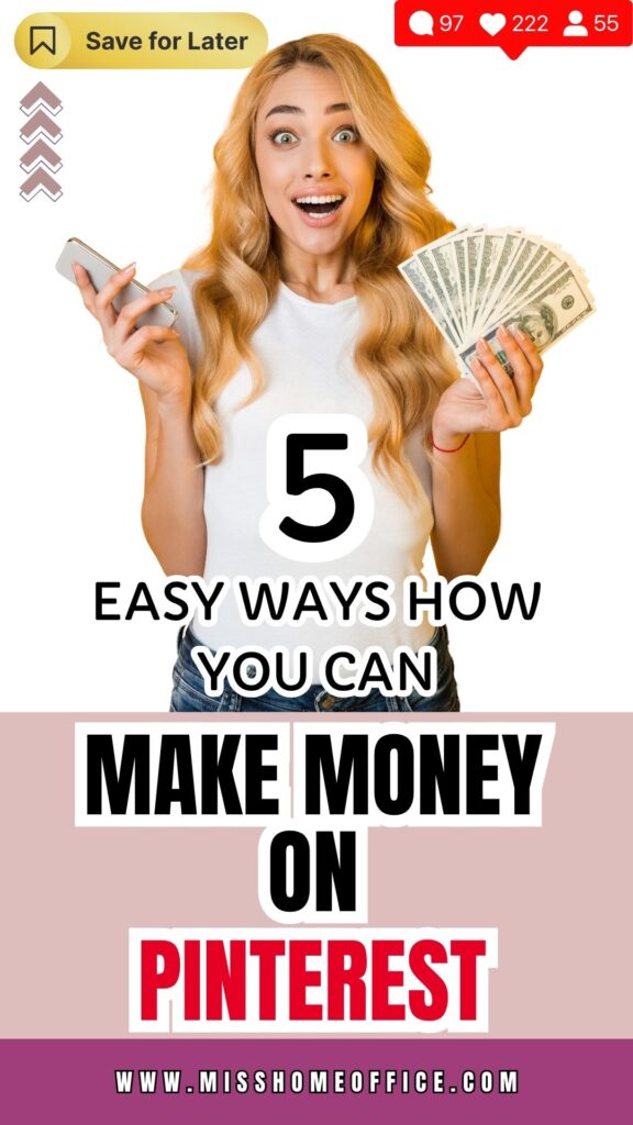 how to make money on Pinterest