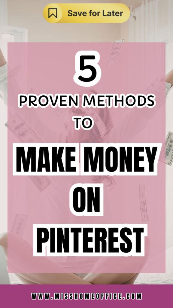 how to make money on Pinterest