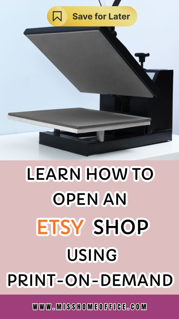 How to sell on etsy with print on demand