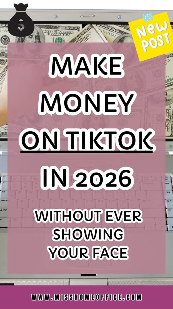 make money on tiktok without showing your face