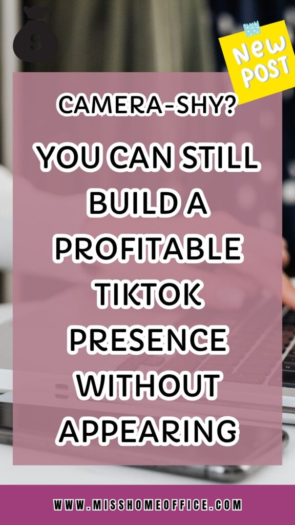 make money on tiktok without showing your face