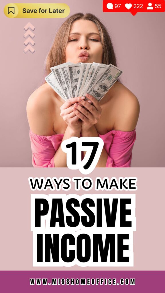 passive income ideas from home
