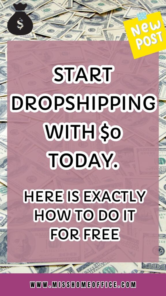 Dropshipping With No Money