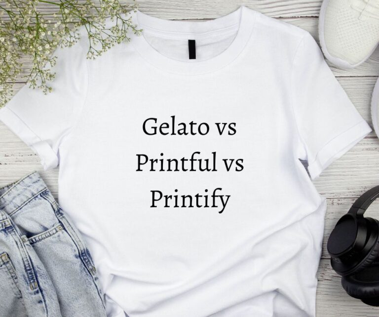 Gelato vs Printful vs Printify