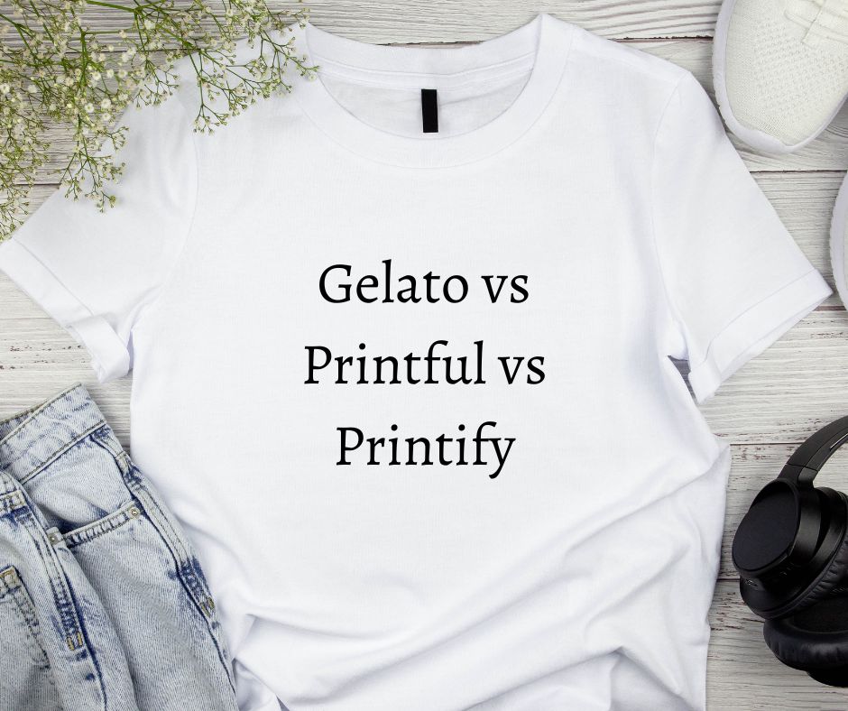 Gelato vs Printful vs Printify