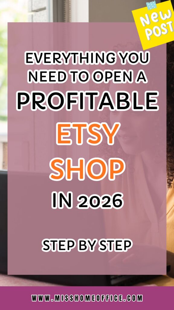 How to Open an Etsy Shop