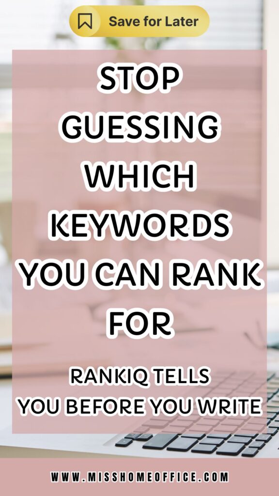 RankIQ review