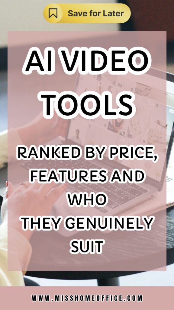 best AI video tools 2026