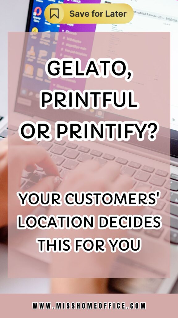 Gelato vs Printful vs Printify